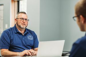 A1-HVAC-expert-giving-advice
